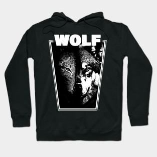 Angry Wolf Nature Hoodie